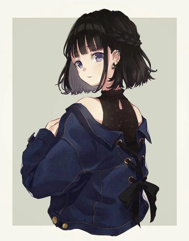 Anime nữ tóc ngắn 13