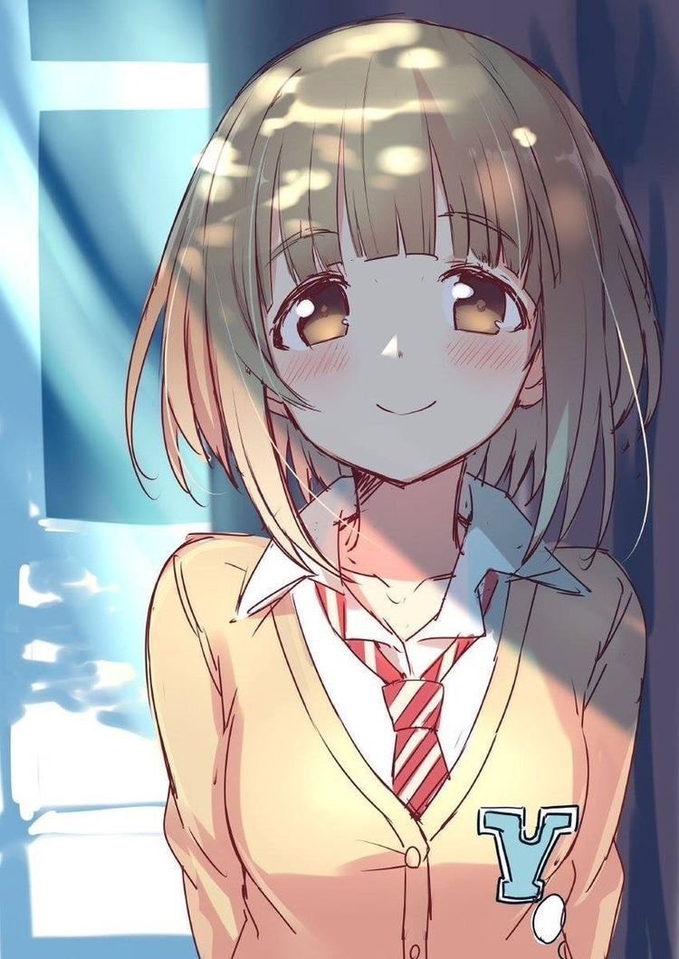 Anime nữ tóc ngắn 20