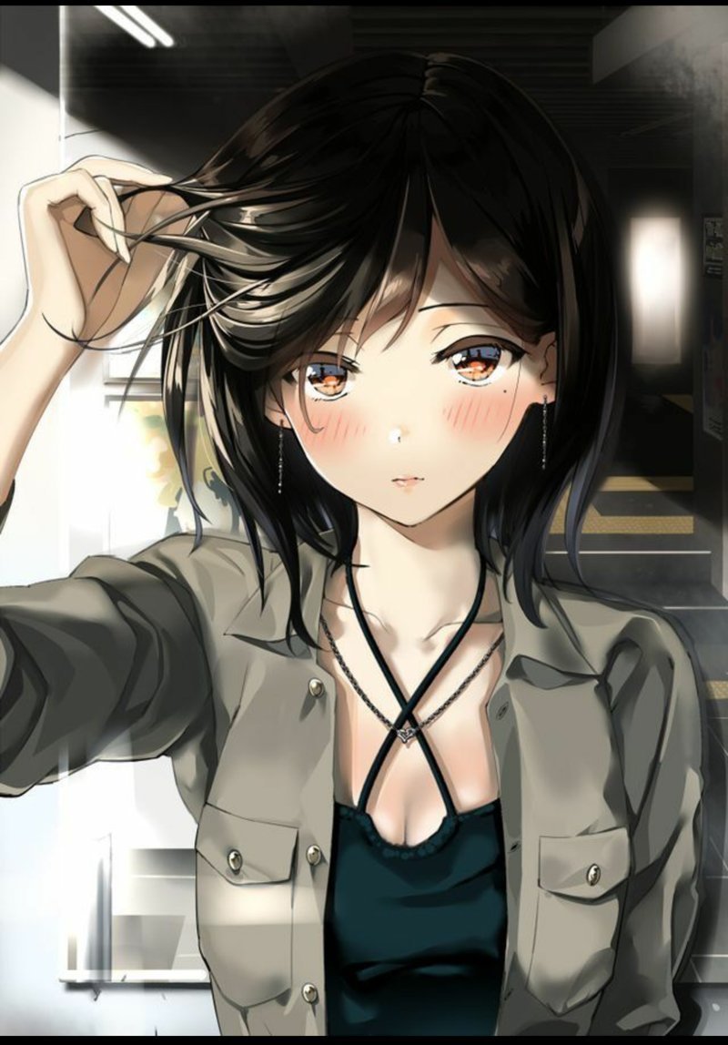 Anime nữ tóc ngắn 25