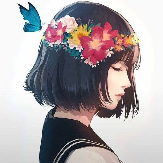 Anime nữ tóc ngắn 42