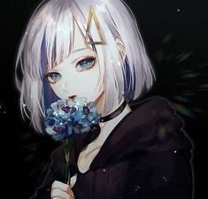 Anime nữ tóc ngắn 58