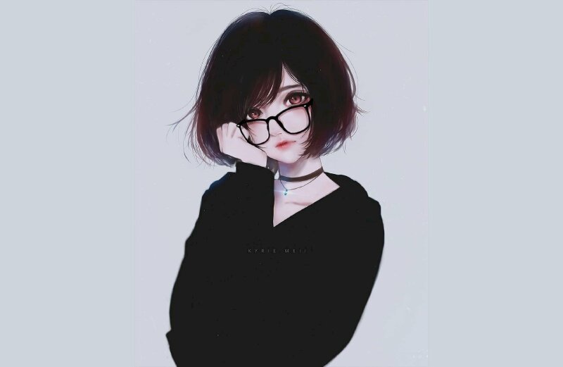 Anime nữ tóc ngắn 61