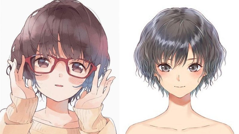 Anime nữ tóc ngắn 64