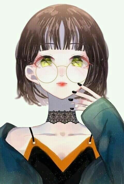 Anime nữ tóc ngắn 7