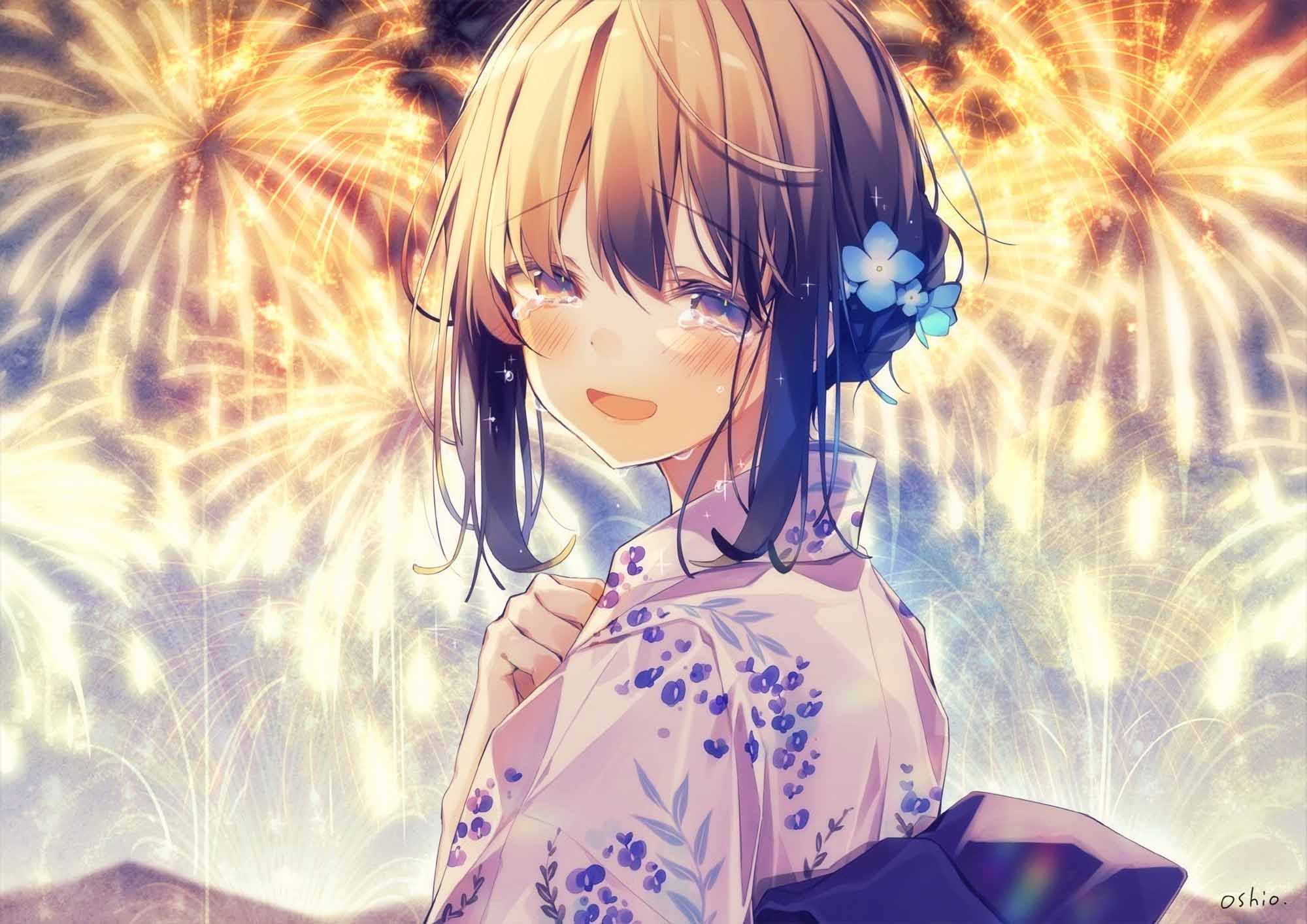 hình anime buồn