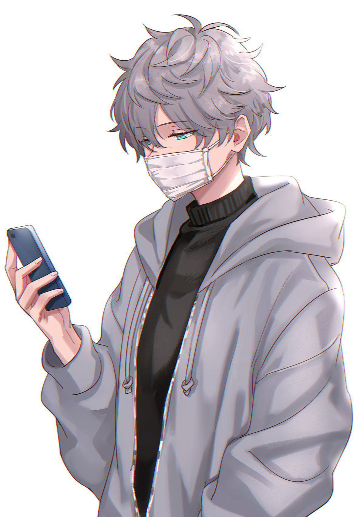 ảnh anime che mặt 25