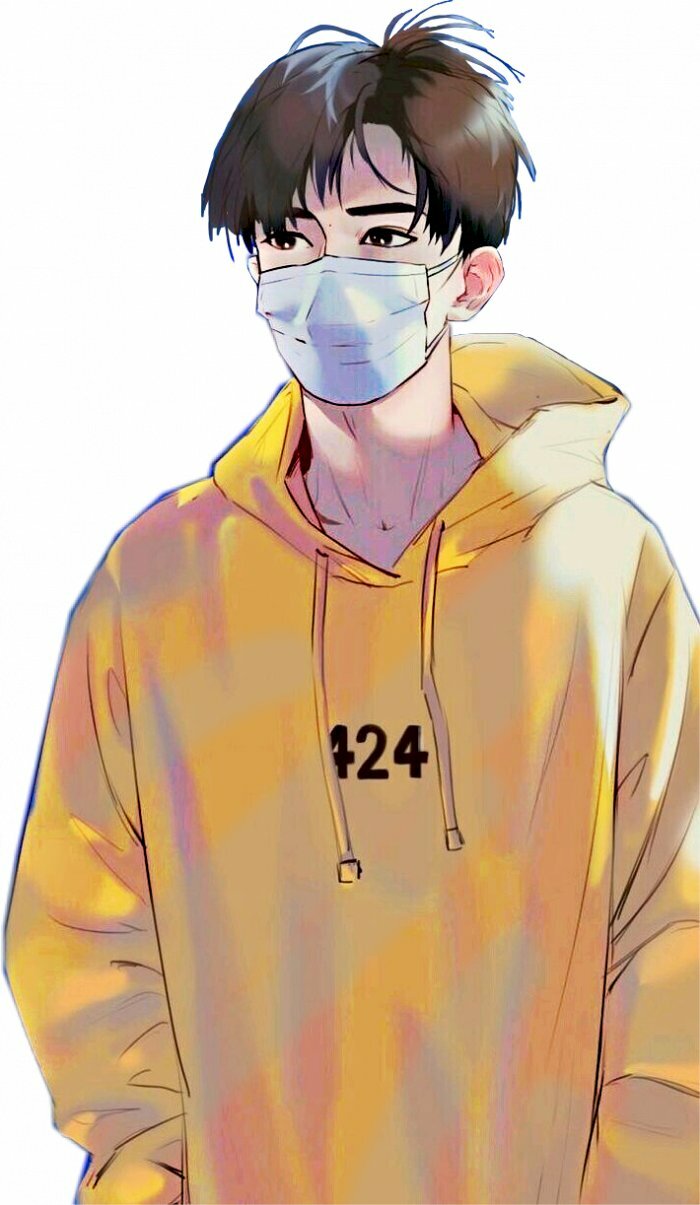 ảnh anime che mặt 34