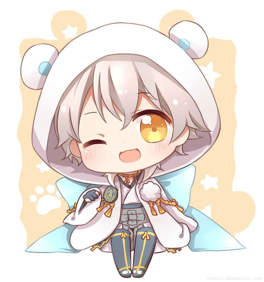 ảnh anime chibi 17