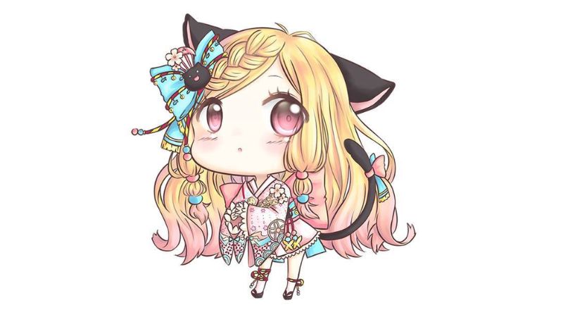 1 hinh chibi cute de ve (16)