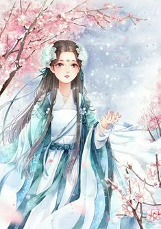 anh anime co trang