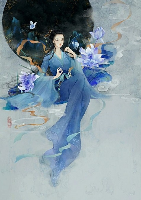 anh anime co trang