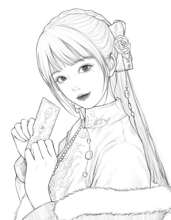 anh anime co trang