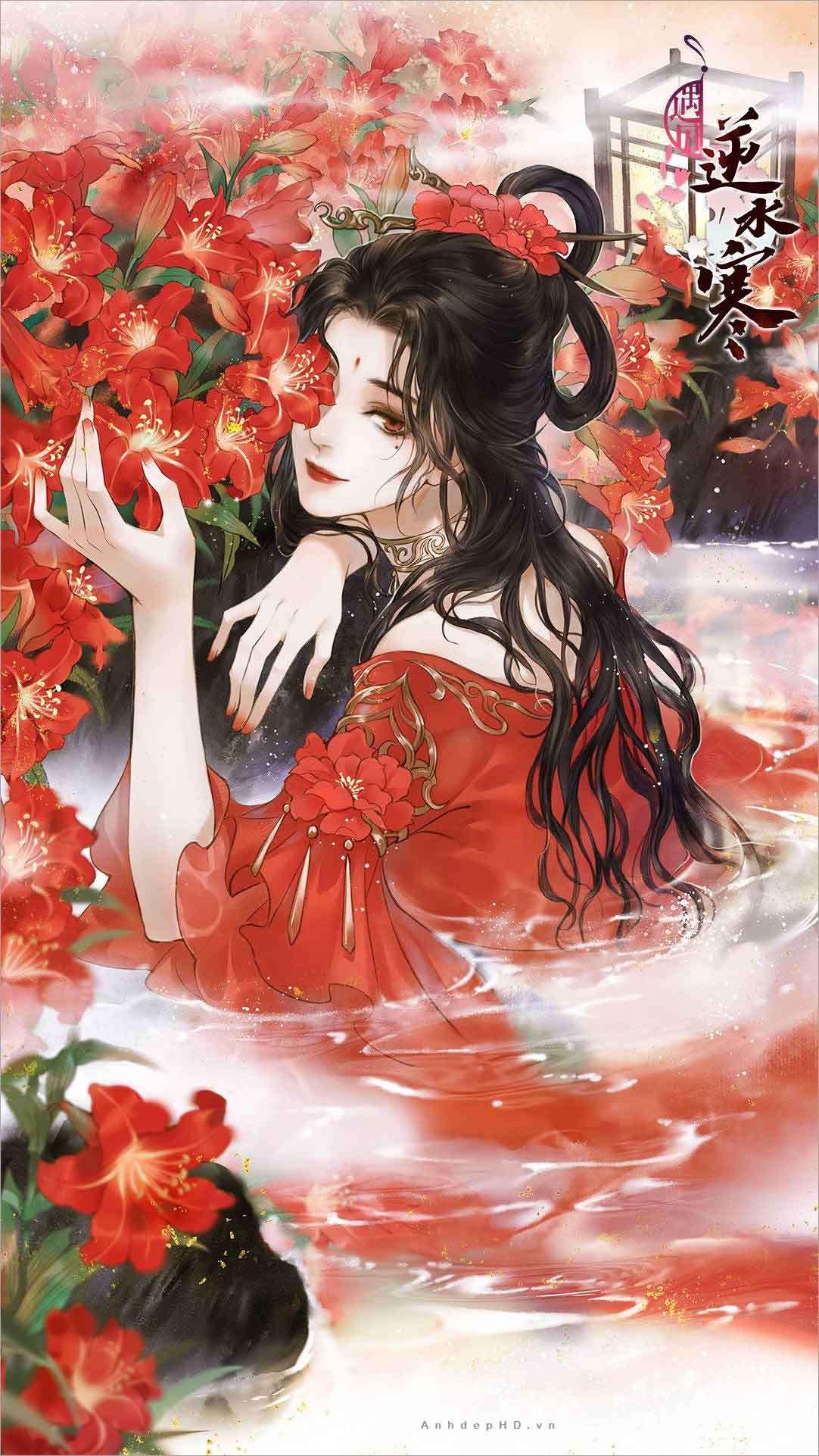 anh anime co trang
