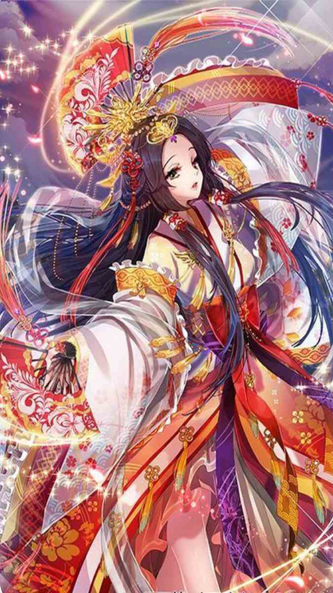 anh anime co trang