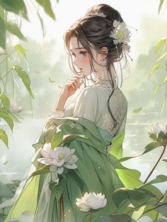 anh anime co trang