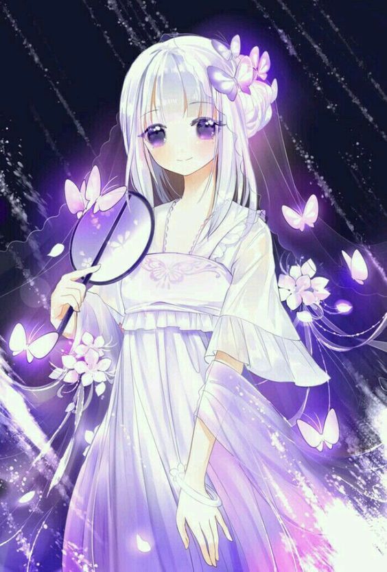 anh anime co trang
