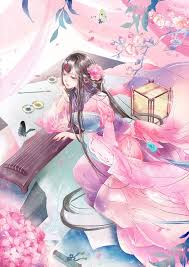anh anime co trang