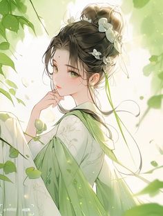 anh anime co trang