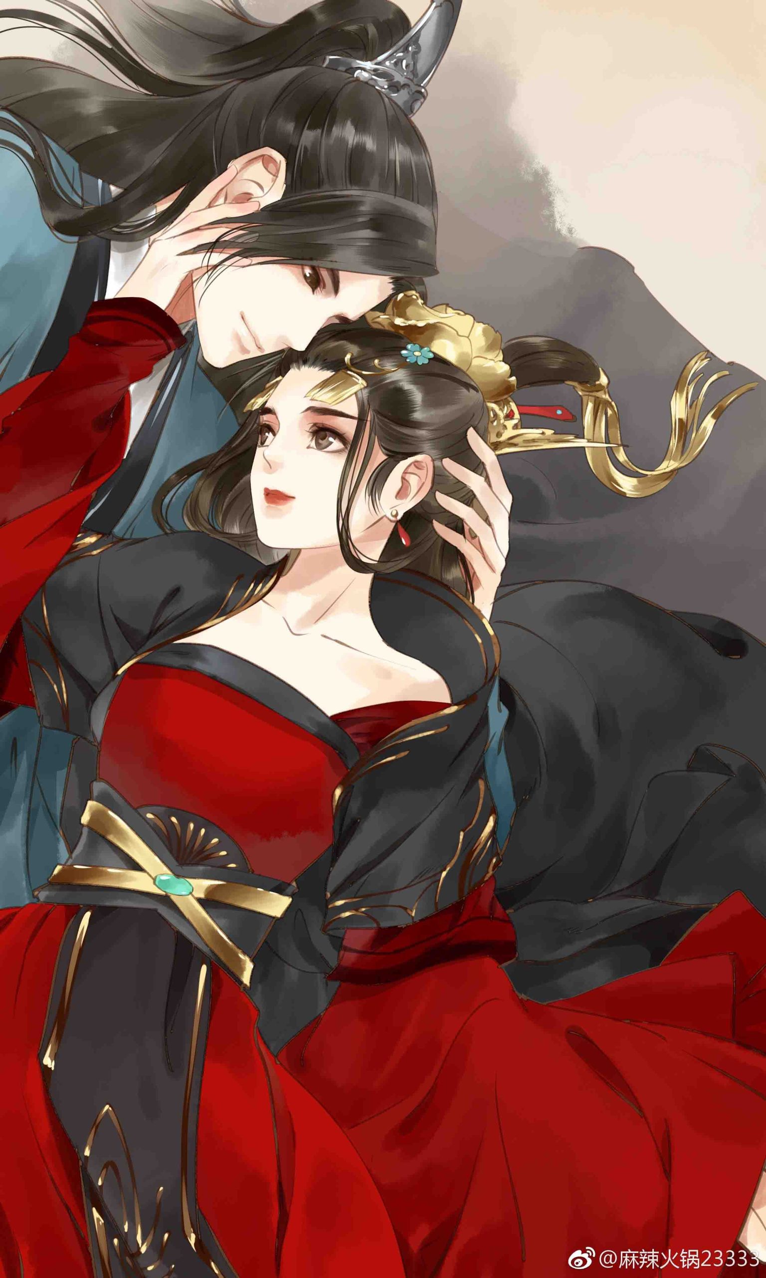 anh anime co trang