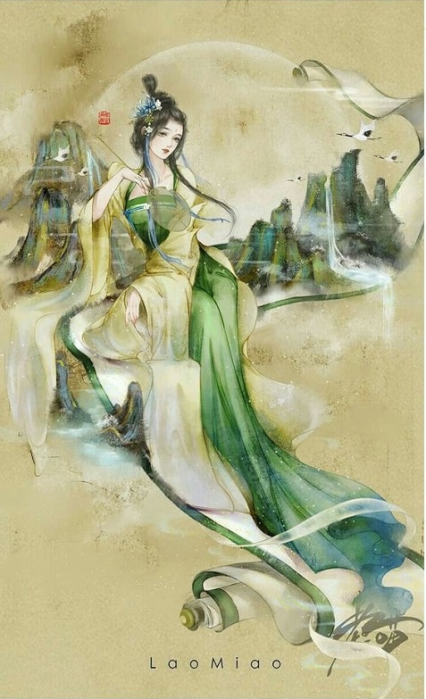 anh anime co trang