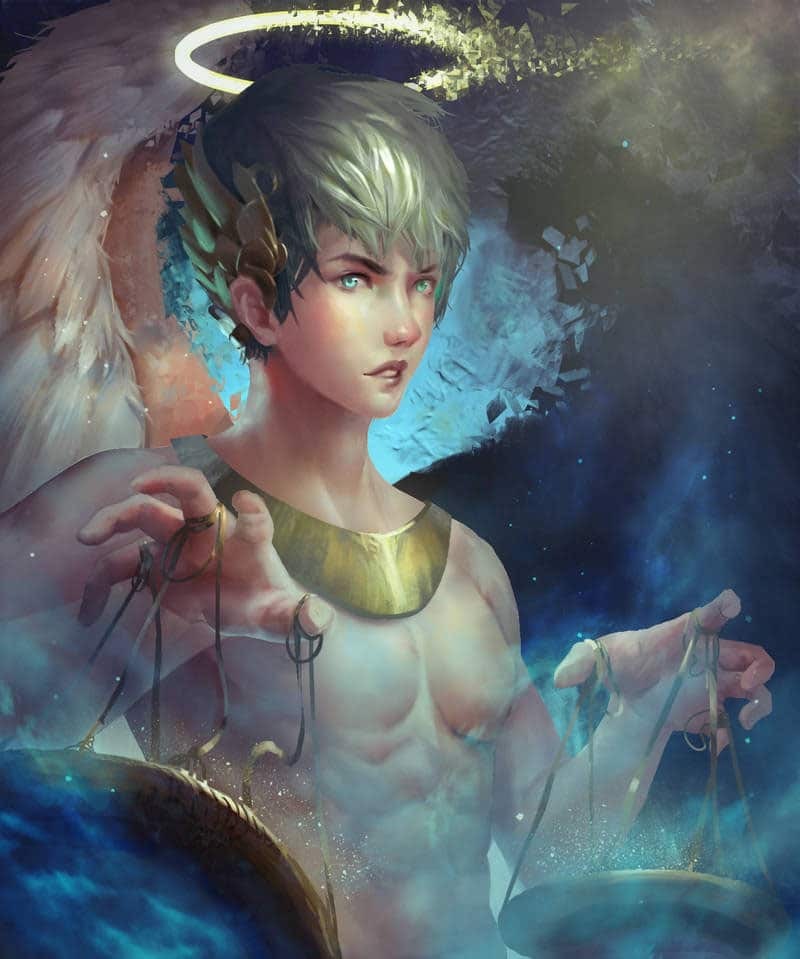 anh anime cung thien binh