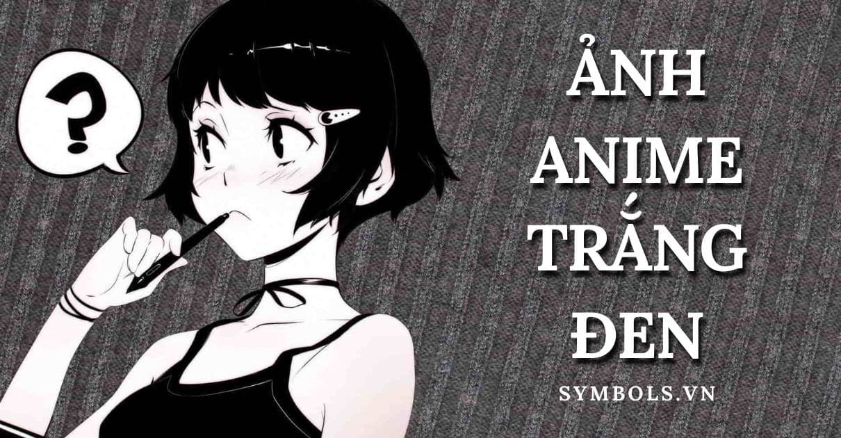 anh anime den trang