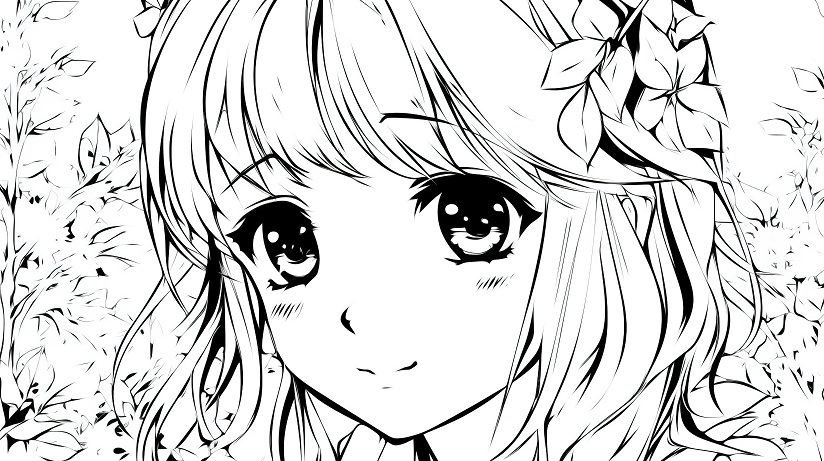 anh anime den trang anh anime den trang