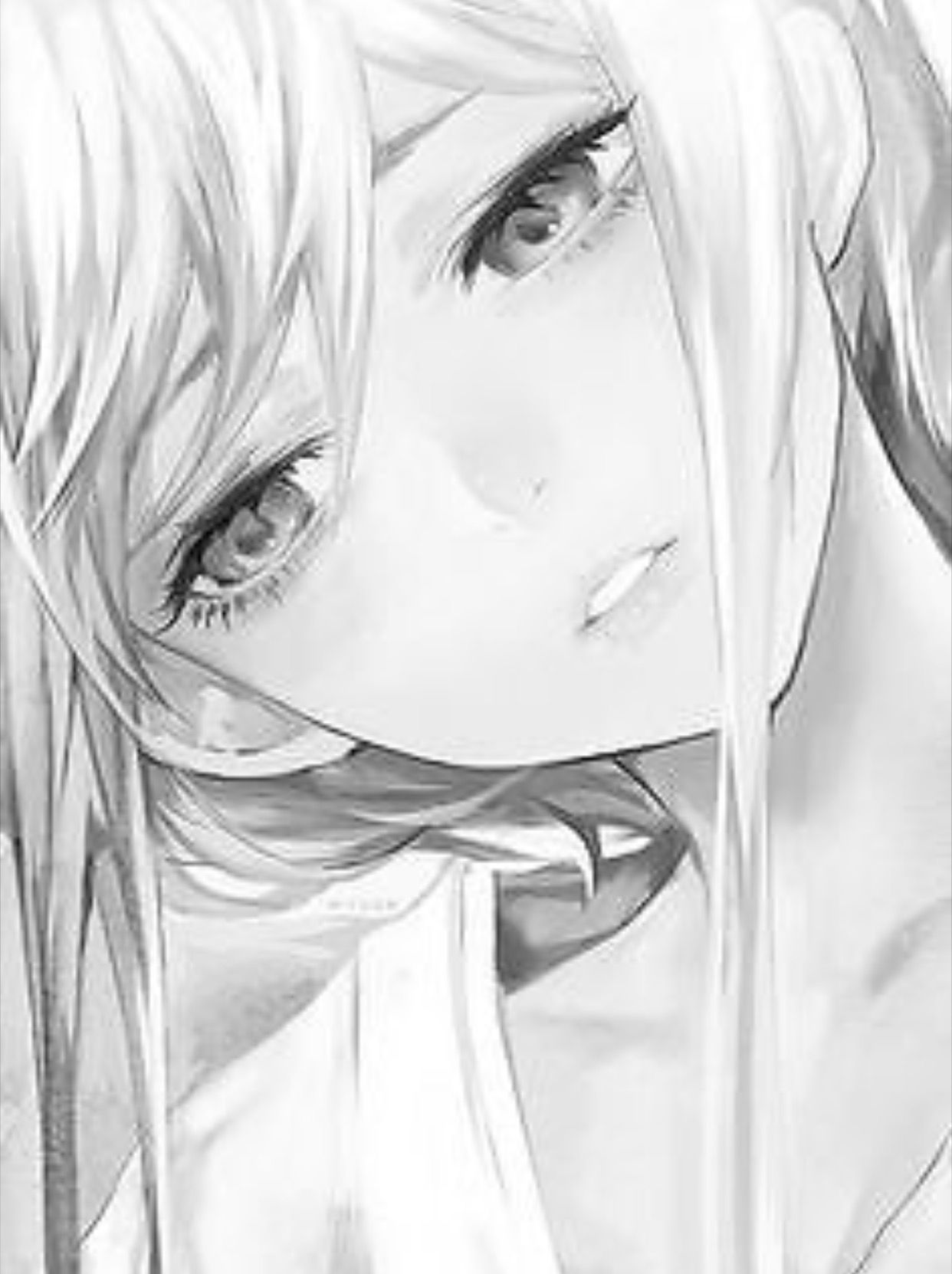 anh anime den trang