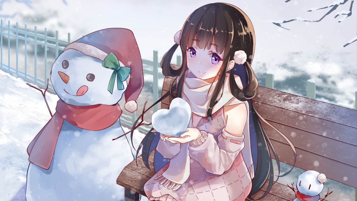 anh anime giang sinh anh anime giang sinh