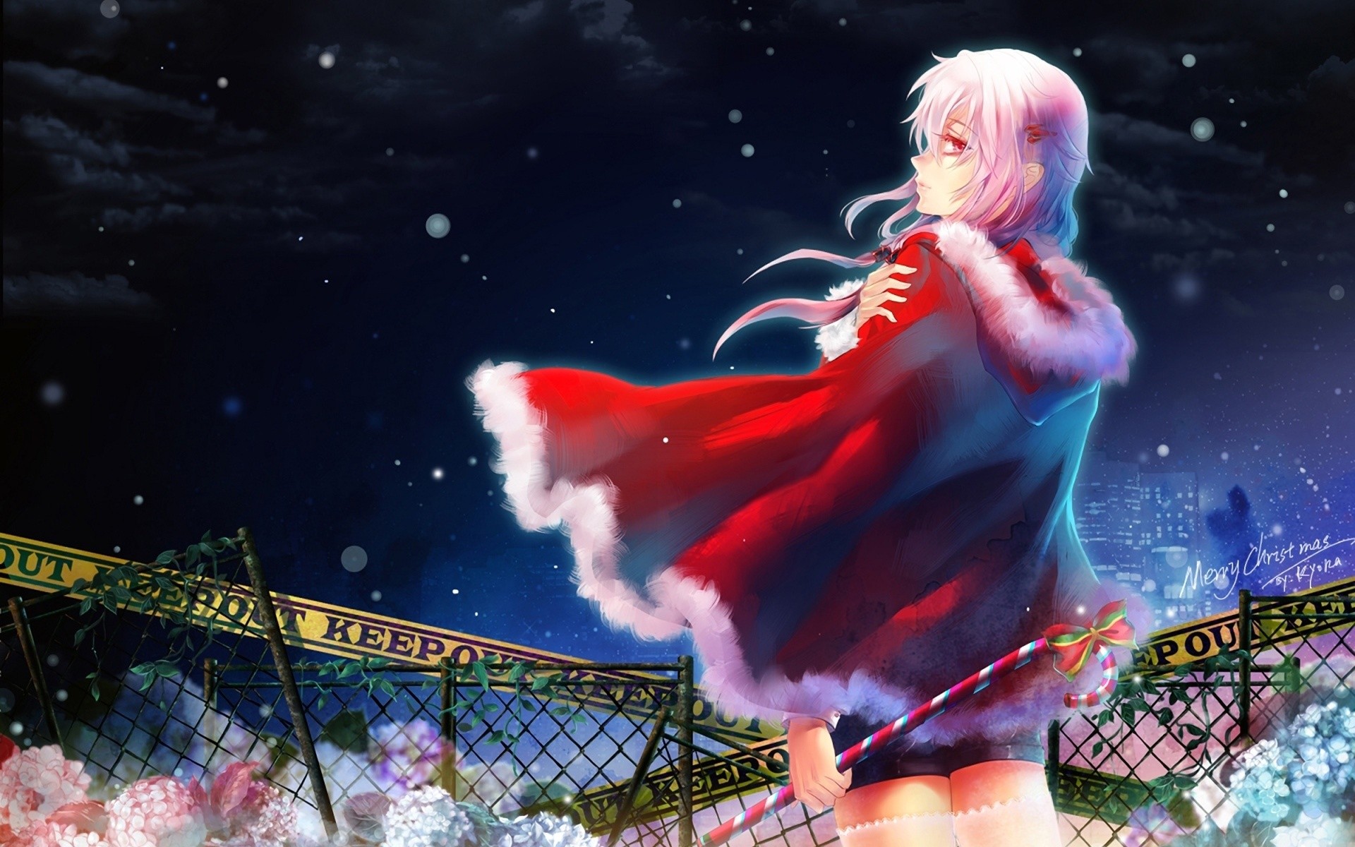 anh anime giang sinh