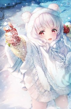 anh anime giang sinh