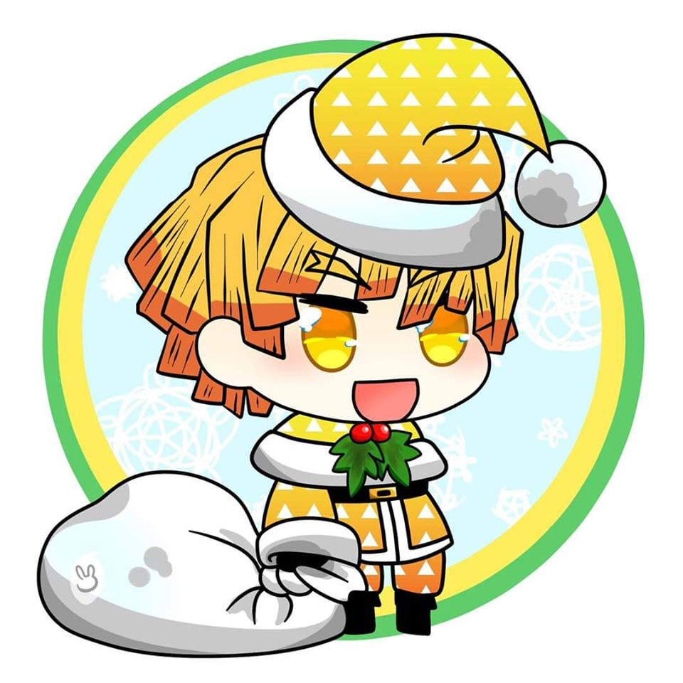anh anime giang sinh