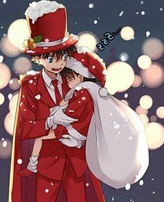 anh anime giang sinh