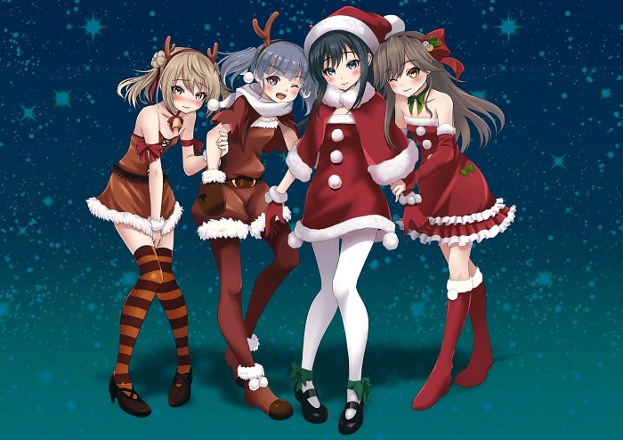 Tổng hợp những hình ảnh Anime Giáng Sinh an lành & ấm áp