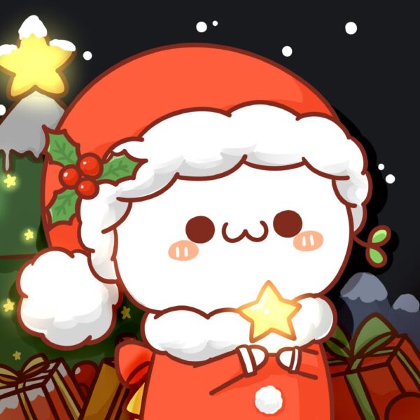 anh anime giang sinh