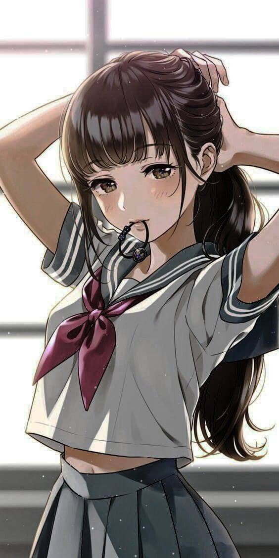 anh anime hoc sinh