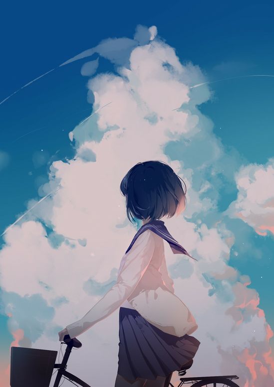 anh anime hoc sinh