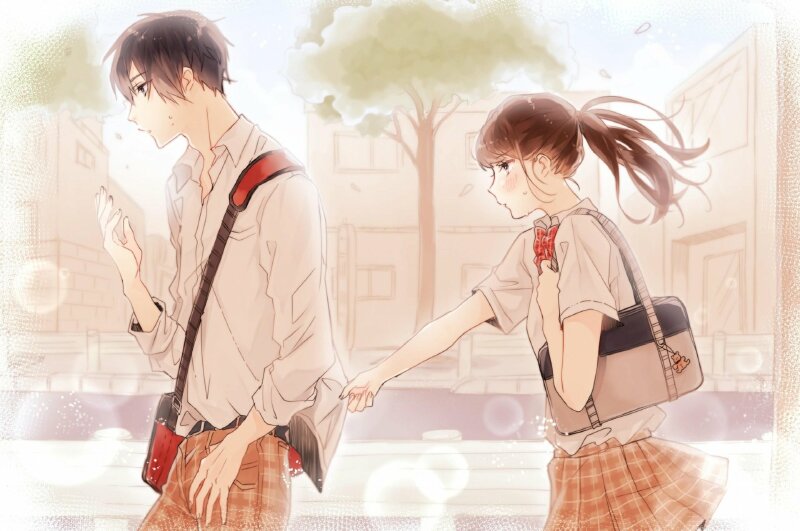 anh anime hoc sinh