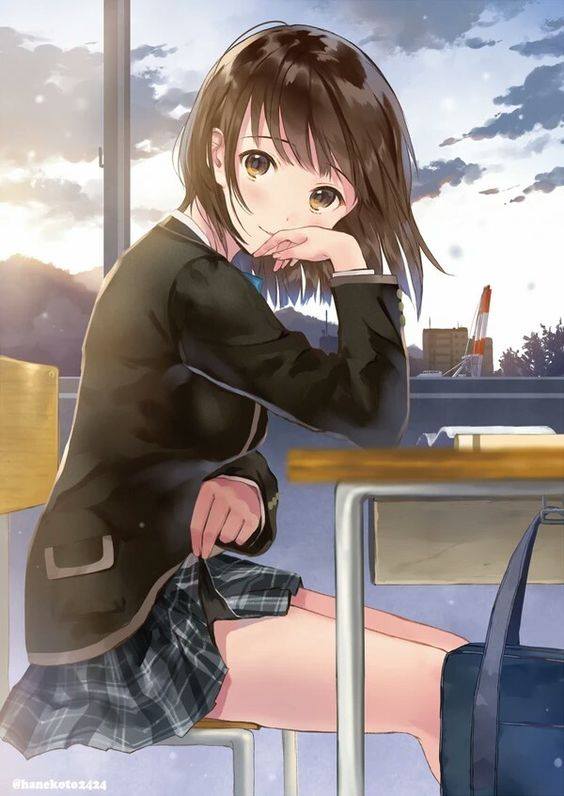anh anime hoc sinh