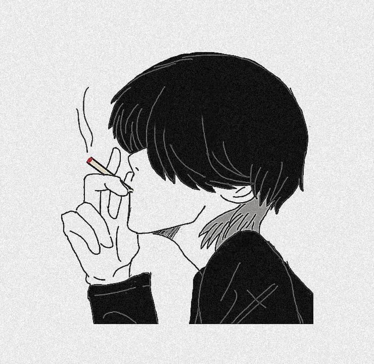 anh anime hut thuoc