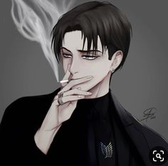 anh anime hut thuoc