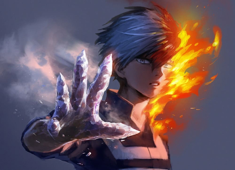 anh anime shoto todoroki anh anime shoto todoroki