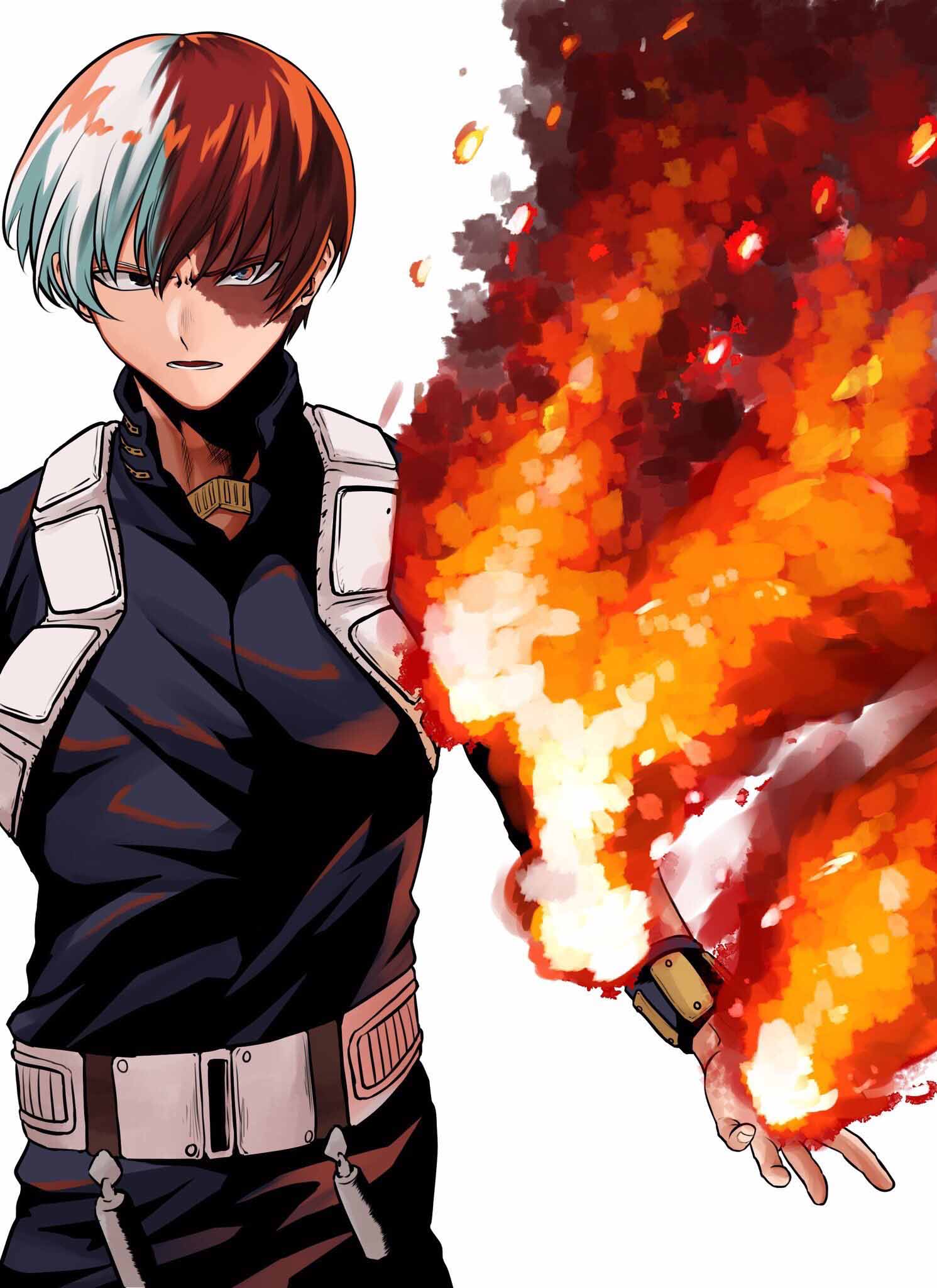 anh anime shoto todoroki anh anime shoto todoroki