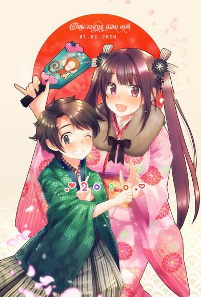 anh anime tet