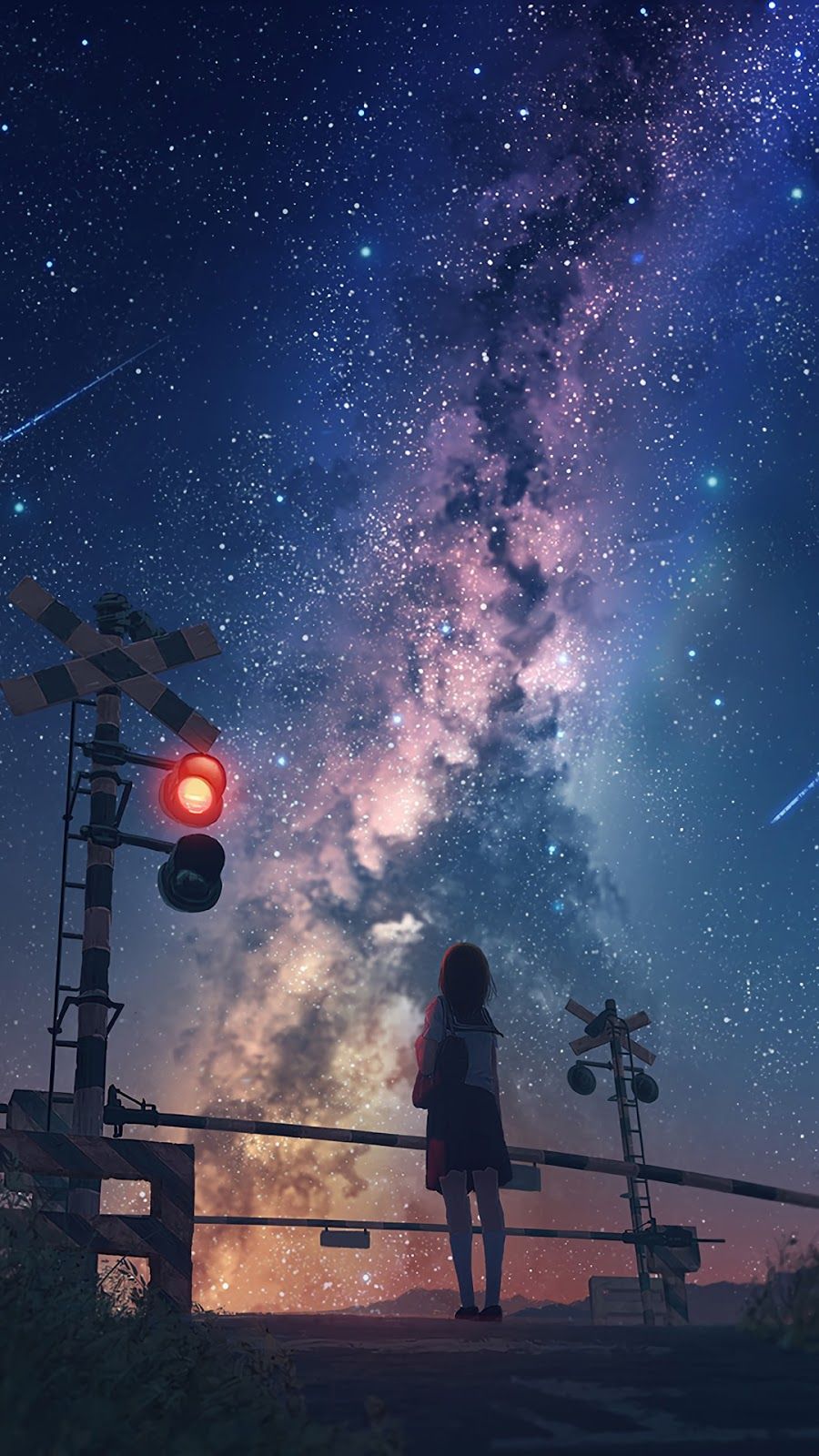 anh bau troi anime