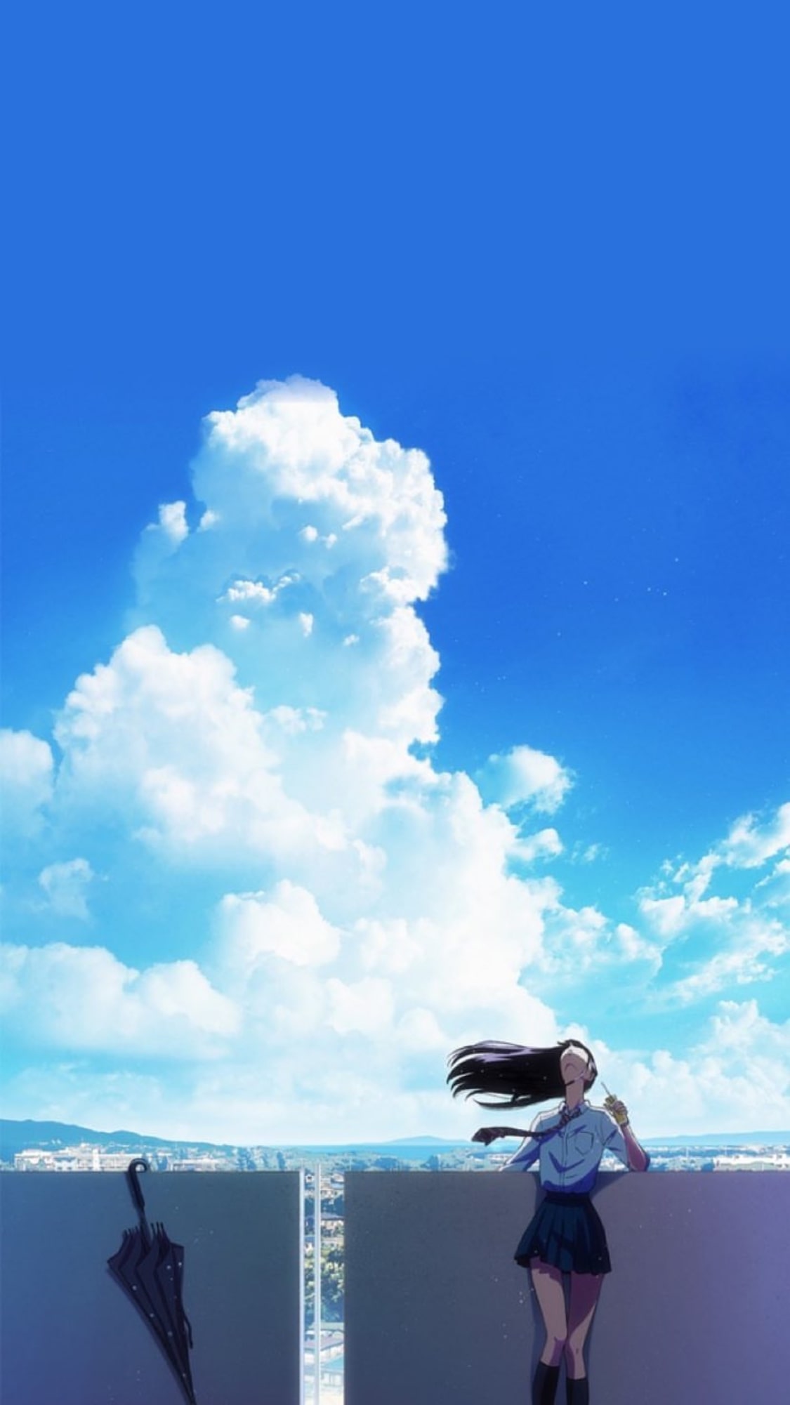 anh bau troi anime