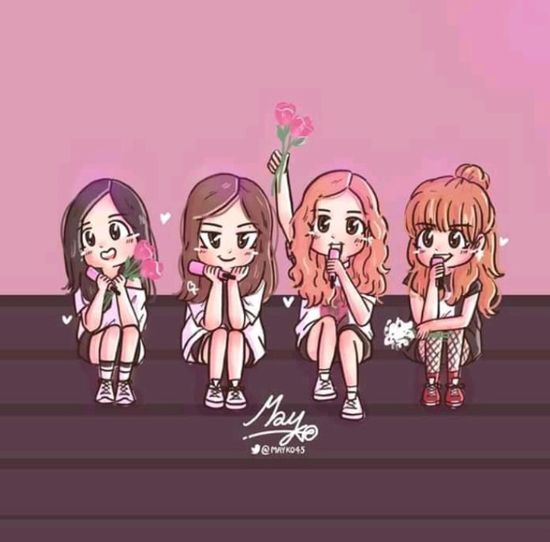 anh blackpink anime