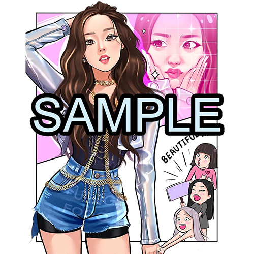 anh blackpink anime
