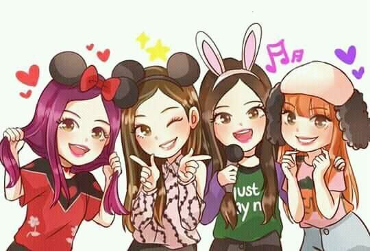 anh blackpink anime