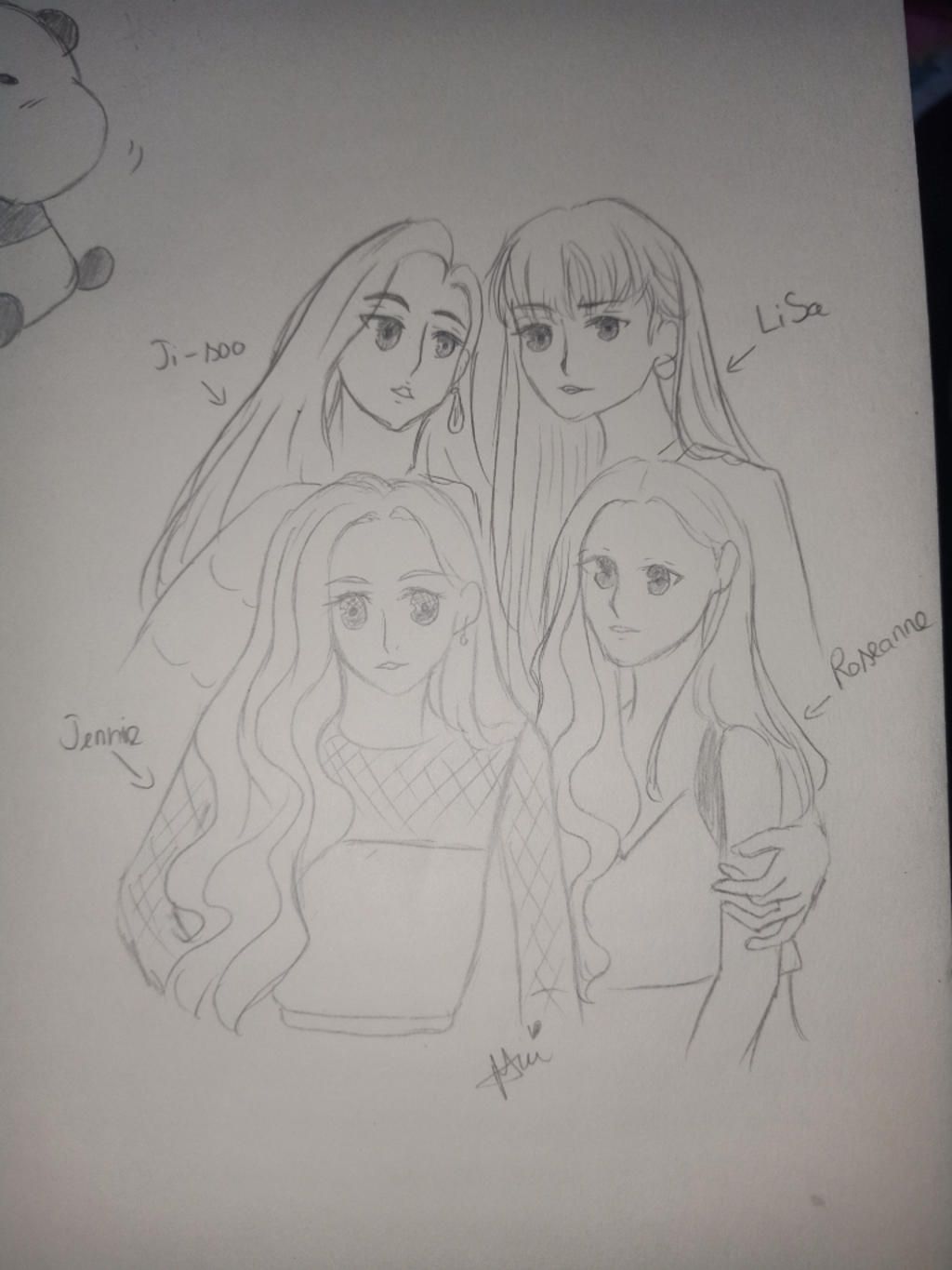 anh blackpink anime